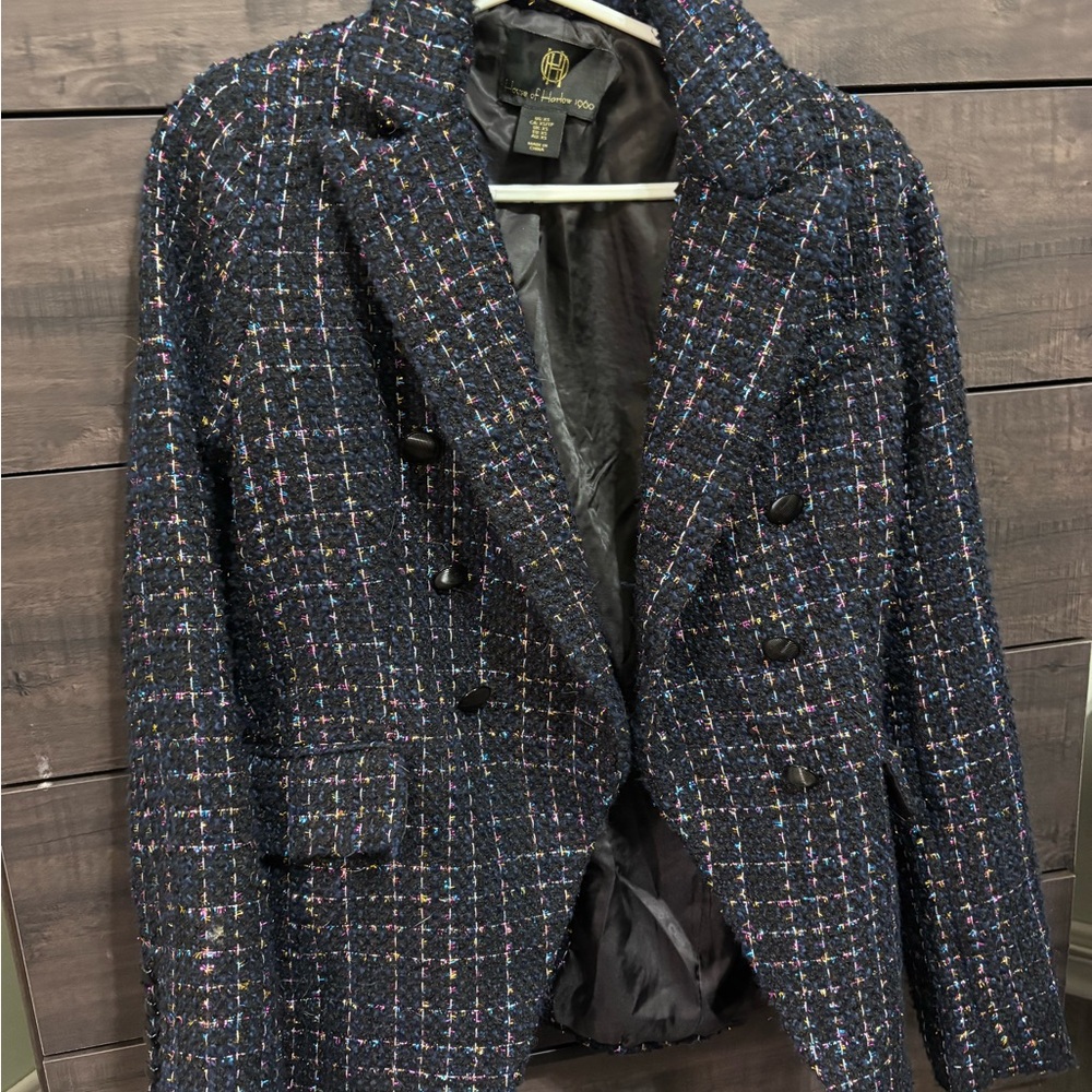 House of Harlow 1960 Multicolor Tweed Jacket